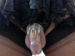 sissy in chastity