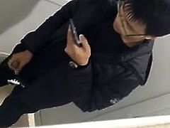 Asian wanker cayght 3