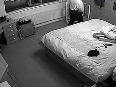Unsecured Security Camera- Undressing