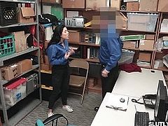 Monica Sage Gets Fucked When She Gets Caught Shoplifting