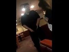 Customer makes a blowjob to a waiter not to pay the bill
