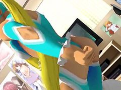 MMD Rainbow Mika Hentai Dance!