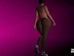 Best 3D Animated Horny Big Ass and Tits Show