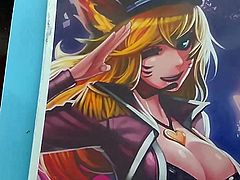 Popstar Ahri Cum Tribute Sop 13