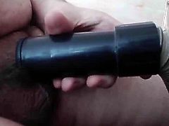 CUM inside Vacuum, quick orgasm