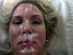 SDRUWS2 -  DIRTY WIFE LOVES HER FACE SPLATTERED WITH THICK