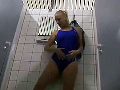 Lycra Swimsuit Locker Room Fuck