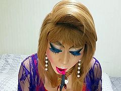 sissy girl niclo sexy makeup3