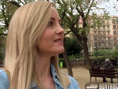 Amazing Julia Roco and Sicilia Play with a Realistic Dildo in Public