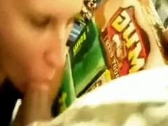 gf filmed performing bj in corner store