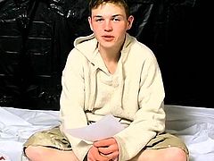 Twink boy barely reached the legal age and boys putting