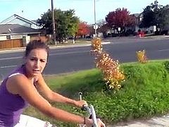 Handjob & Blowjob From Stranger On Bike Ride