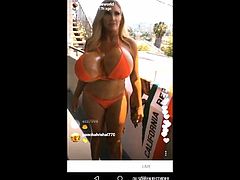 Allegra Cole Orange Bikini