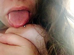 nipple piercing suck