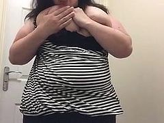 Bbw boob play