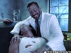 Daddy Doctor & His Big Dick Monster Fuck Nerdy Assistant