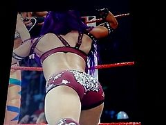 Sasha banks cum tribute 7