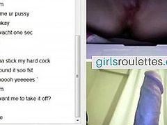 Young Omegle Teen has a Tight Pussy