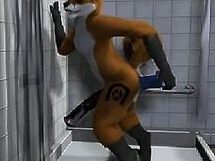 Fox Jerking off Part 1- Animated Yiff 3D PORN SEX GAME