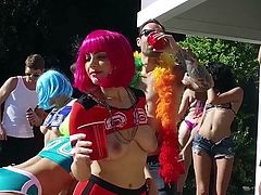 CINEDOE - Sexcapades with Abella Danger and Valentina Nappi