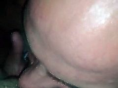 Licking my wife's wet pussy