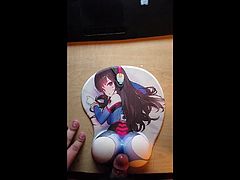 SoP Cumming on my d.Va Mousepad