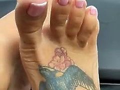 Tasty Tattoed Feet