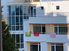 Nude balcony 2