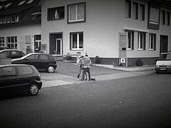 Sex in the street of Osnabrueck, Germany