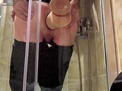 Mr BigHOLE Big Ass Gay Escort Gaped by 12 Inch Dildo