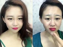 makeup vs removing makeup