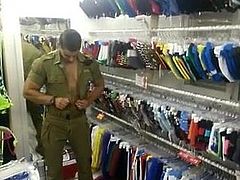 israeli soldier strip