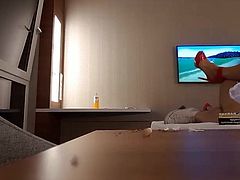 50y.o. blonde german hotwife cheats with big cock in hotel 3