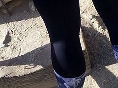 Leggings Slow Motion Thick Ass on Hike MORE SOON SUBSCRIBE
