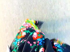 POV Walking in a floral dress