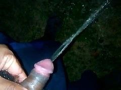 My cock pissing