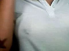 Chatroulette - Amazing pierced nipples