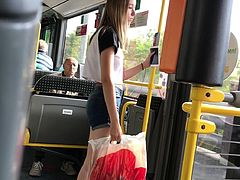 Teen in Bus