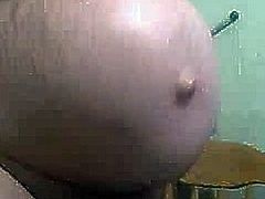 ugly preggo pigg in webcam