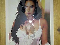 Demi Lovato - Cum Tribute No. 01