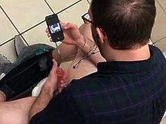 airport toilet spycam jerk off and cum