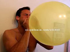 Balloons Fetish - Lance Popping Balloons Part2 Video1