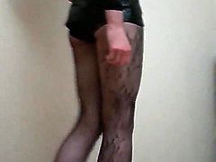 My sexy outfit and long legs