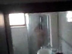 Chinese Mature Wife in Shower