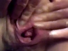 Granny pussy masturbation