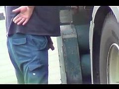 trucker piss spycam