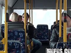 Lindsey Olsen - Ass-Fucked on the Public Bus - Mofos