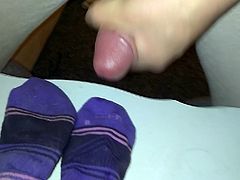 Size 9 Gym Socks After Her Workout