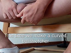 Improvised ballstretcher - curved style