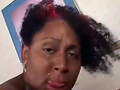 Pretty Eyed Black Girl Takes The Dick